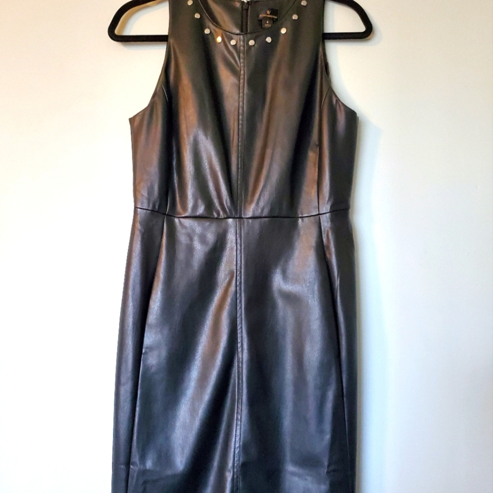 Worthington Faux Leather Dress